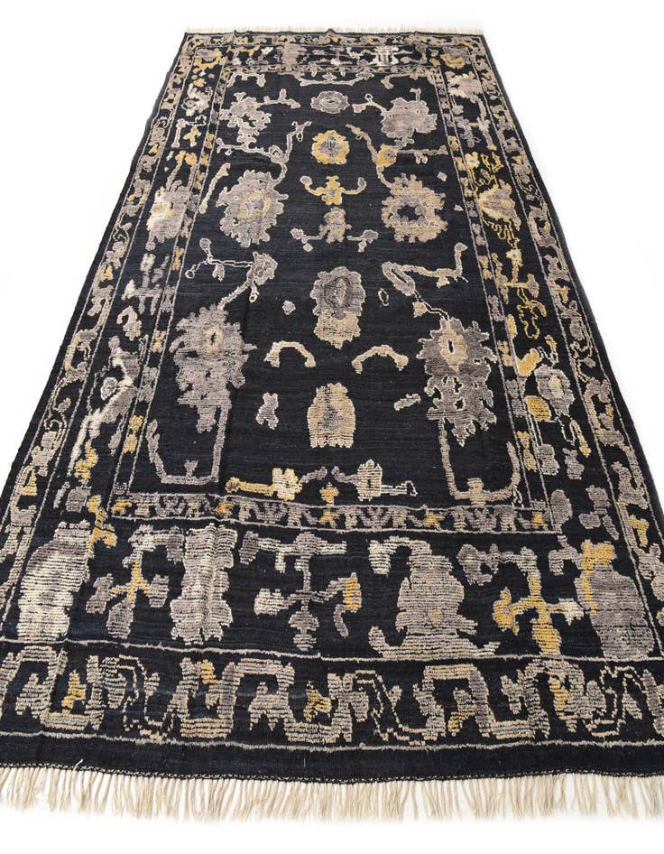 Detail image of  9' 5 x 12' 6  Hand Knotted Oushak Wool Rug