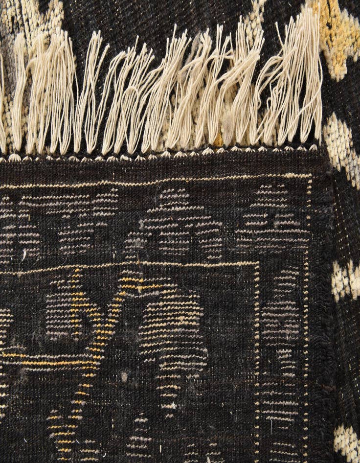 Detail image of  8' 2 x 10' 2  Hand Knotted Oushak Wool Rug