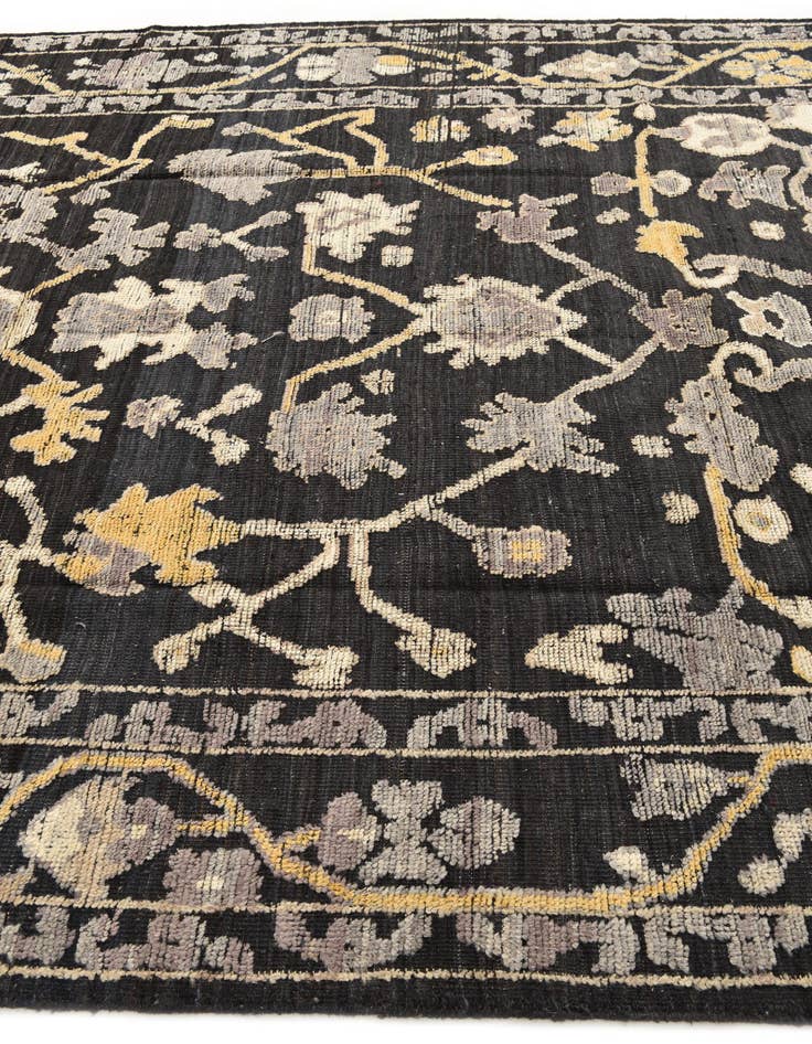 Detail image of  8' 2 x 10' 2  Hand Knotted Oushak Wool Rug