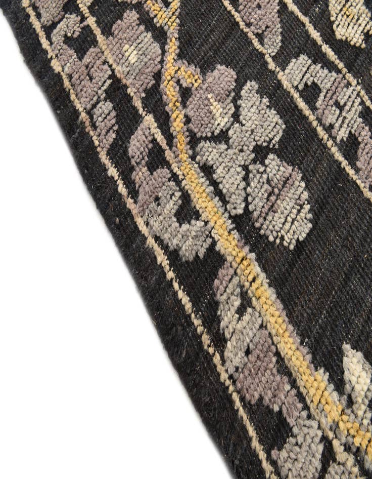 Detail image of  8' 2 x 10' 2  Hand Knotted Oushak Wool Rug