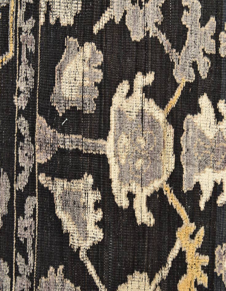 Detail image of  8' 2 x 10' 2  Hand Knotted Oushak Wool Rug