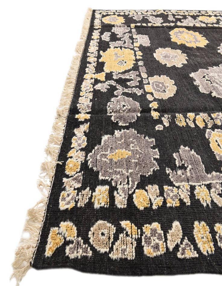 Detail image of  8' x 10'  Hand Knotted Oushak Wool Rug