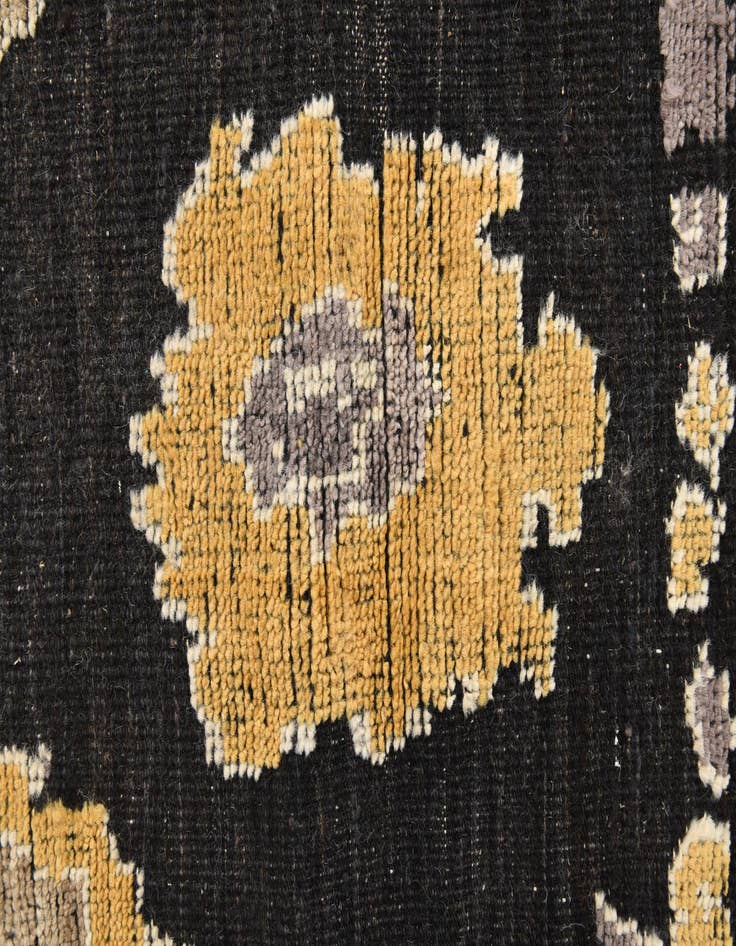 Detail image of  8' x 10'  Hand Knotted Oushak Wool Rug