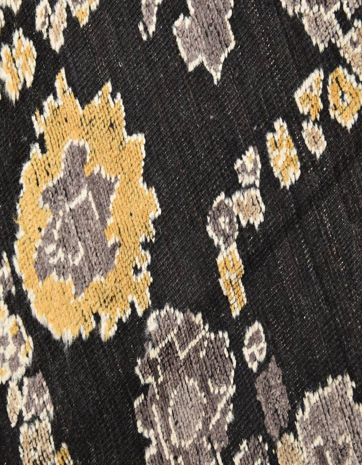 Detail image of  8' x 10'  Hand Knotted Oushak Wool Rug