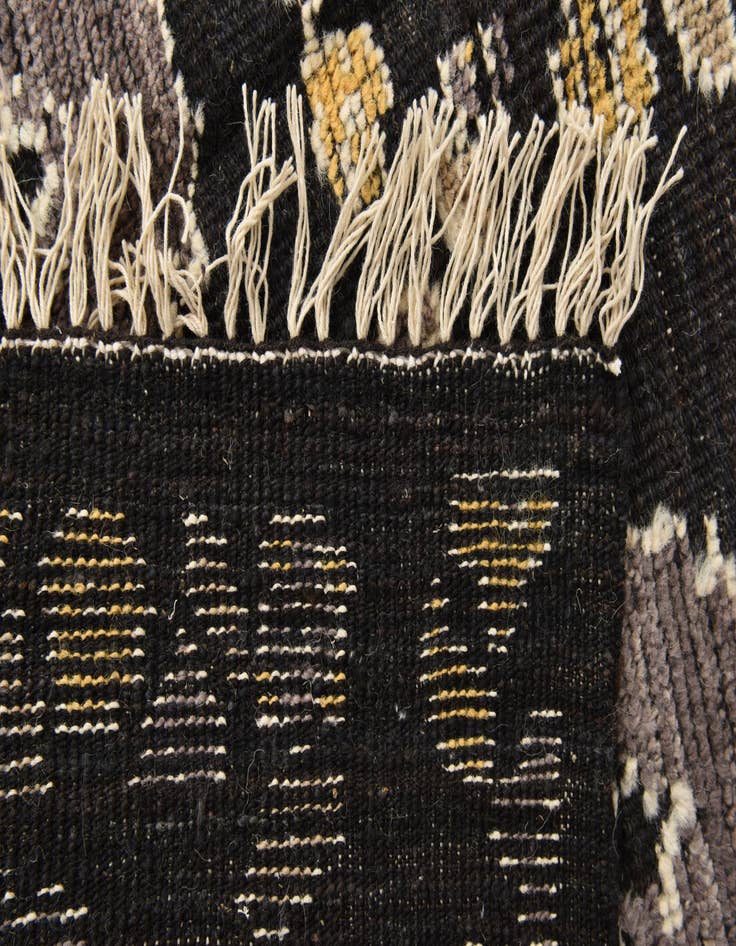 Detail image of  8' x 10'  Hand Knotted Oushak Wool Rug