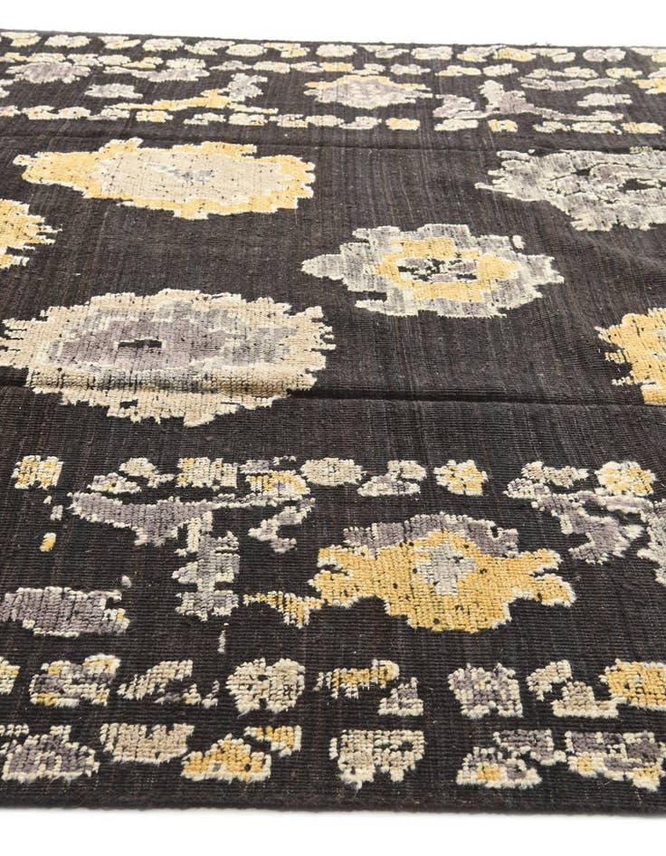 Detail image of  9' 3 x 13' 4  Hand Knotted Oushak Wool Rug