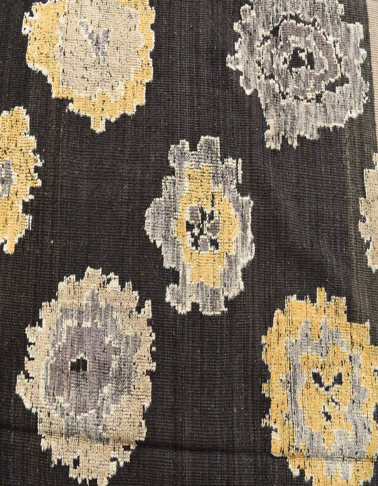 Detail image of  9' 3 x 13' 4  Hand Knotted Oushak Wool Rug