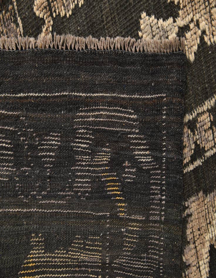 Detail image of  9' 4 x 12' 3  Hand Knotted Oushak Wool Rug