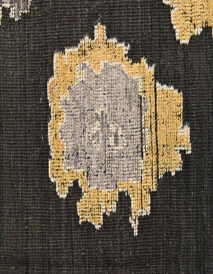 Detail image of  8' 2 x 10' 7  Hand Knotted Oushak Wool Rug