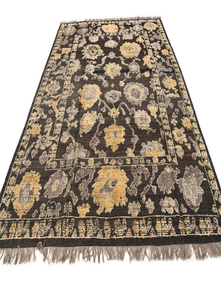 Detail image of  8' 2 x 10' 4  Hand Knotted Oushak Wool Rug