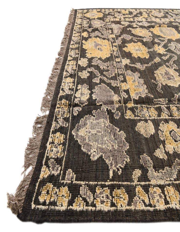 Detail image of  8' 2 x 10' 4  Hand Knotted Oushak Wool Rug