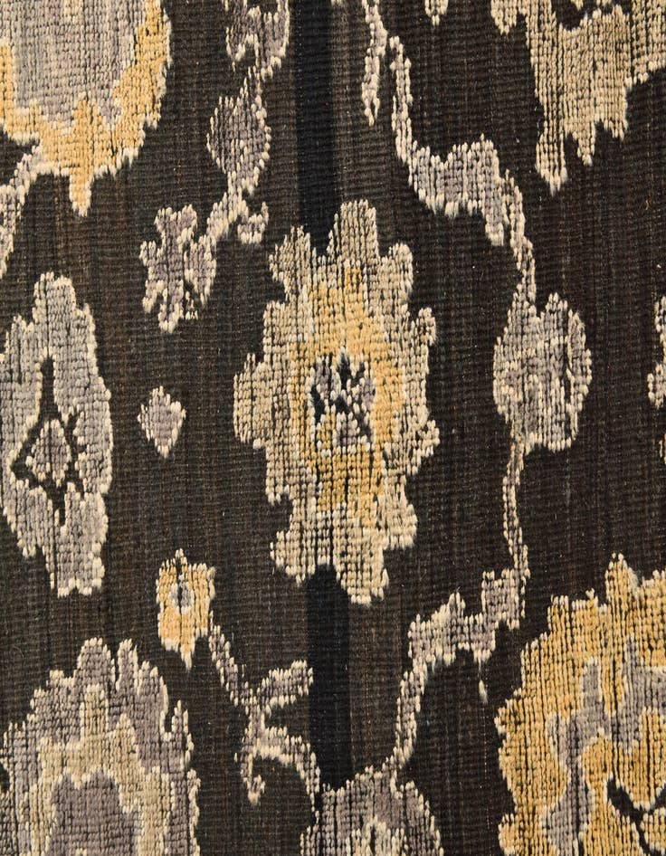Detail image of  8' 2 x 10' 4  Hand Knotted Oushak Wool Rug