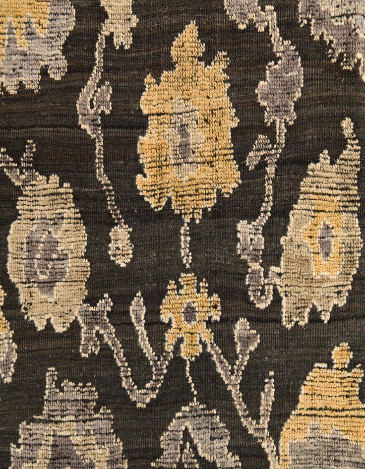 Detail image of  8' 2 x 10' 4  Hand Knotted Oushak Wool Rug