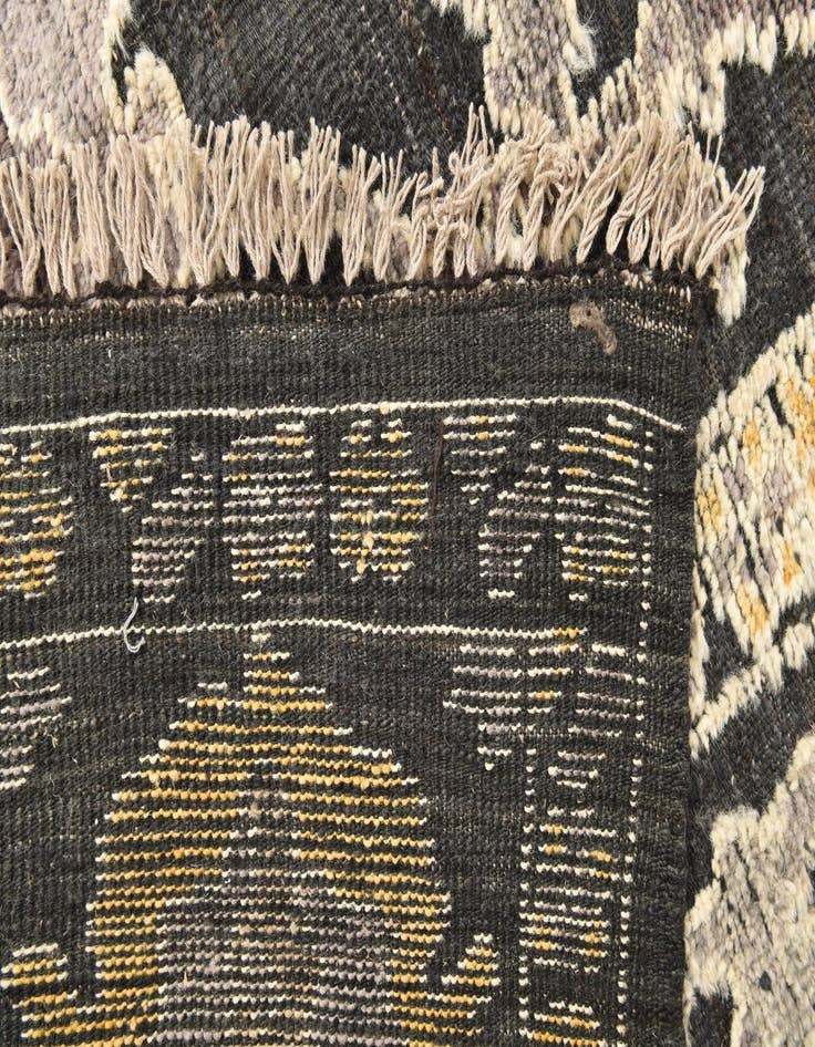 Detail image of  9' x 11' 9  Hand Knotted Oushak Wool Rug