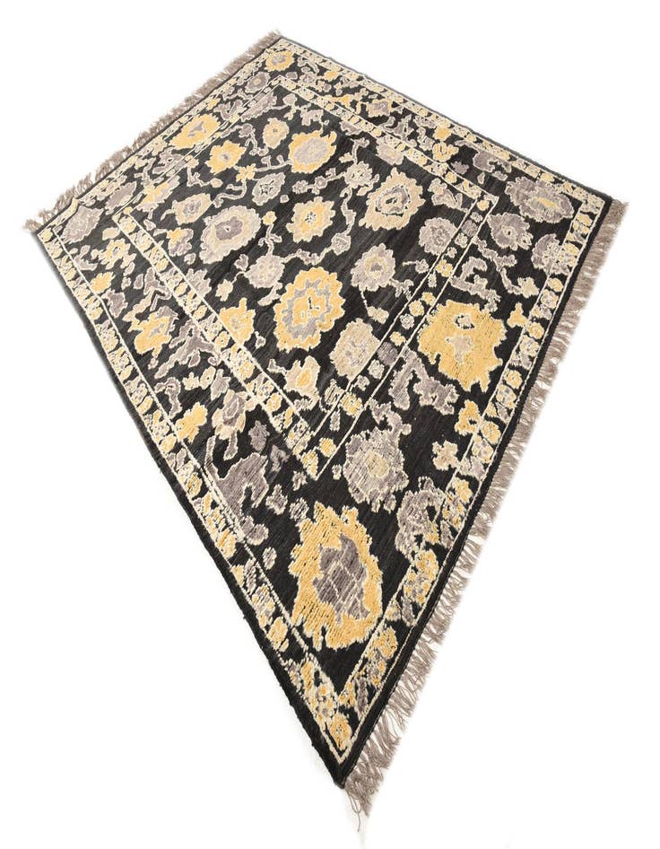 Detail image of  8' x 10' 1  Hand Knotted Oushak Wool Rug