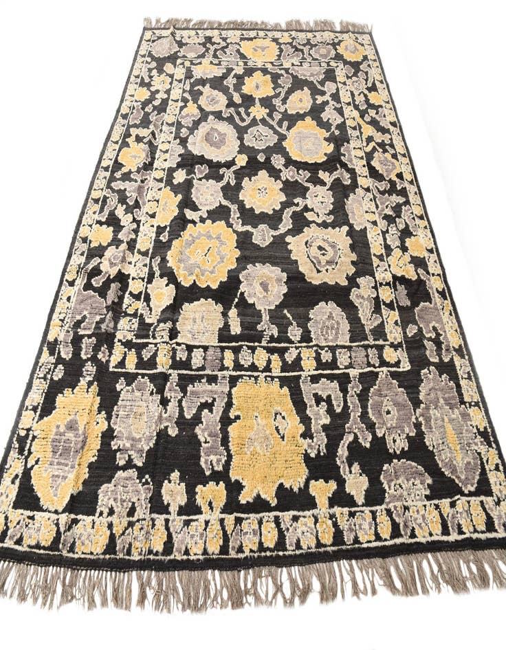 Detail image of  8' x 10' 1  Hand Knotted Oushak Wool Rug