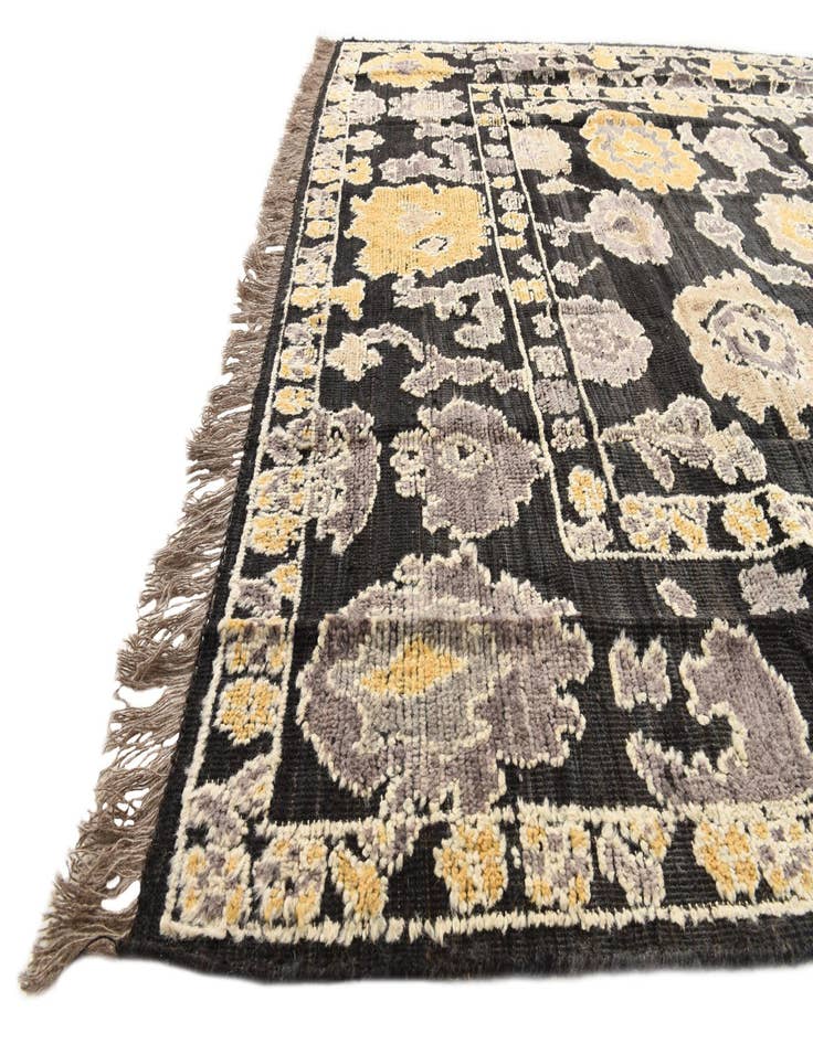 Detail image of  8' x 10' 1  Hand Knotted Oushak Wool Rug