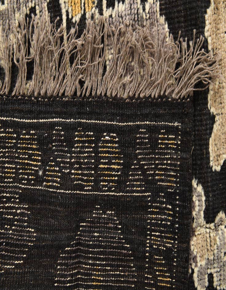 Detail image of  8' x 10' 1  Hand Knotted Oushak Wool Rug