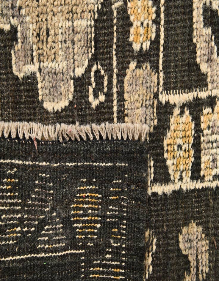 Detail image of  9' 3 x 12'  Hand Knotted Oushak Wool Rug