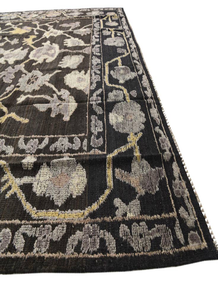 Detail image of  9' 2 x 12' 3  Hand Knotted Oushak Wool Rug