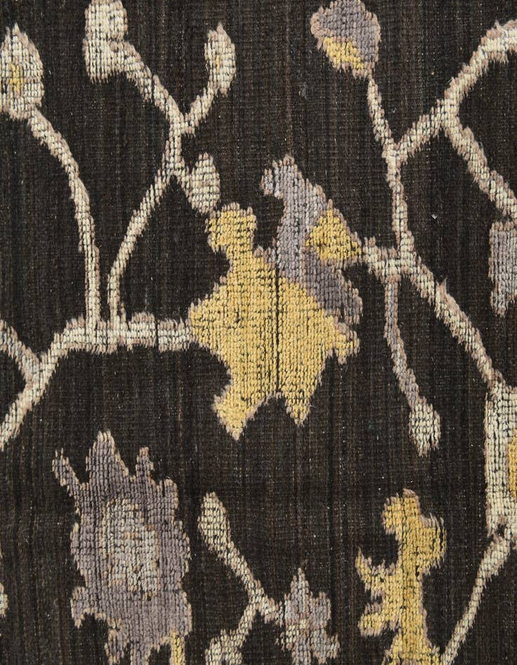Detail image of  9' 2 x 12' 3  Hand Knotted Oushak Wool Rug