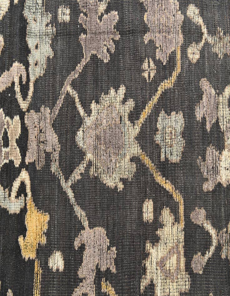 Detail image of  8' x 10' 5  Hand Knotted Oushak Wool Rug