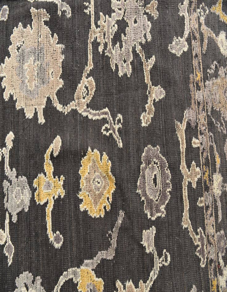 Detail image of  8' x 10' 3  Hand Knotted Oushak Wool Rug