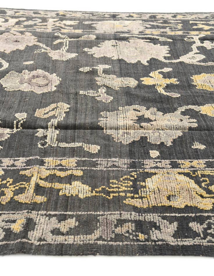 Detail image of  8' x 10' 2  Hand Knotted Oushak Wool Rug