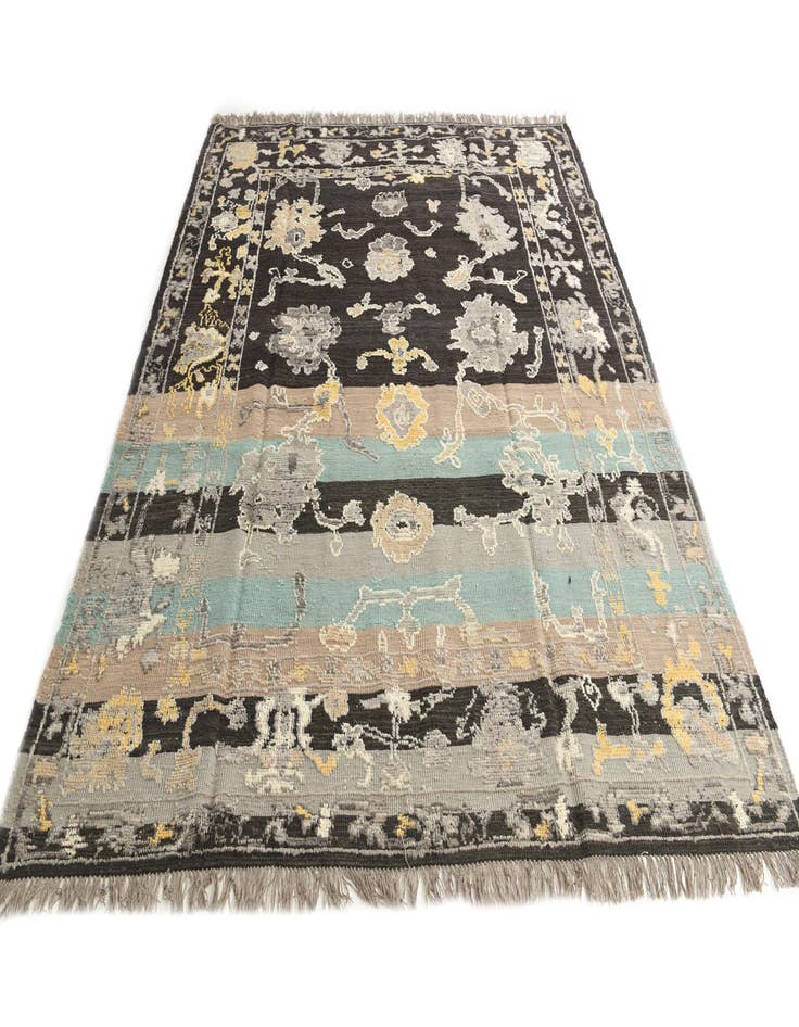 Detail image of  8' 4 x 10' 1  Hand Knotted Oushak Wool Rug