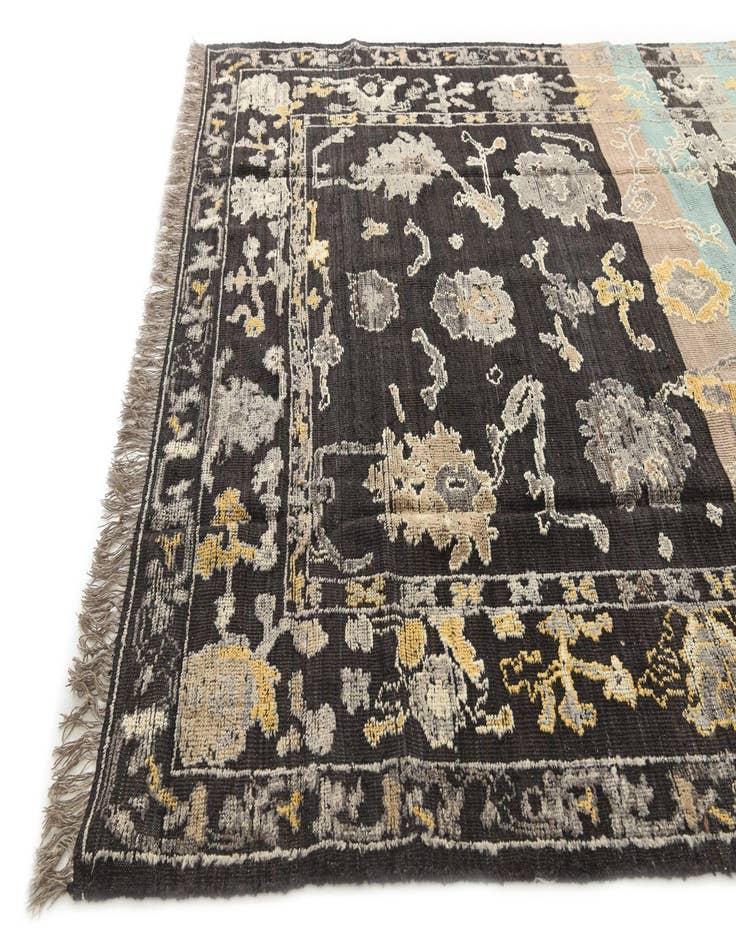Detail image of  8' 4 x 10' 1  Hand Knotted Oushak Wool Rug