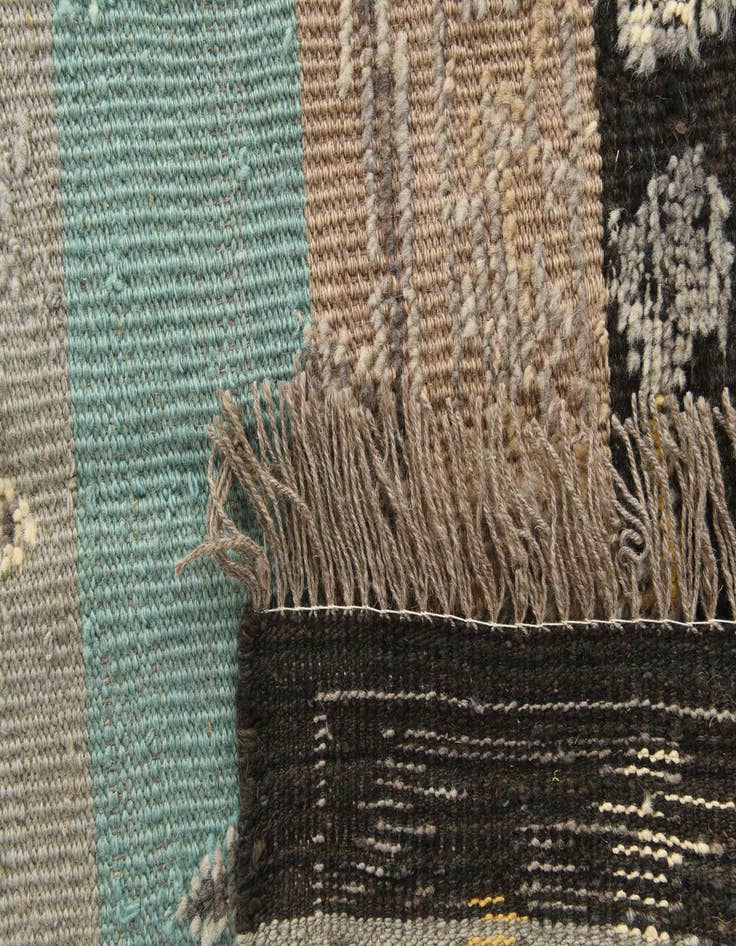 Detail image of  8' 4 x 10' 1  Hand Knotted Oushak Wool Rug