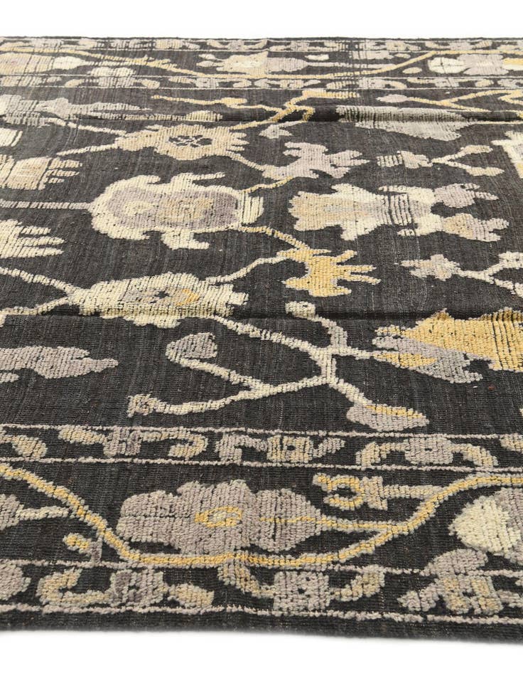 Detail image of  9' 3 x 12' 8  Hand Knotted Oushak Wool Rug
