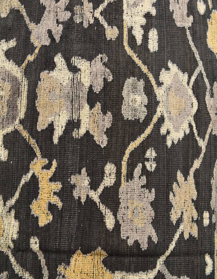 Detail image of  9' 3 x 12' 8  Hand Knotted Oushak Wool Rug