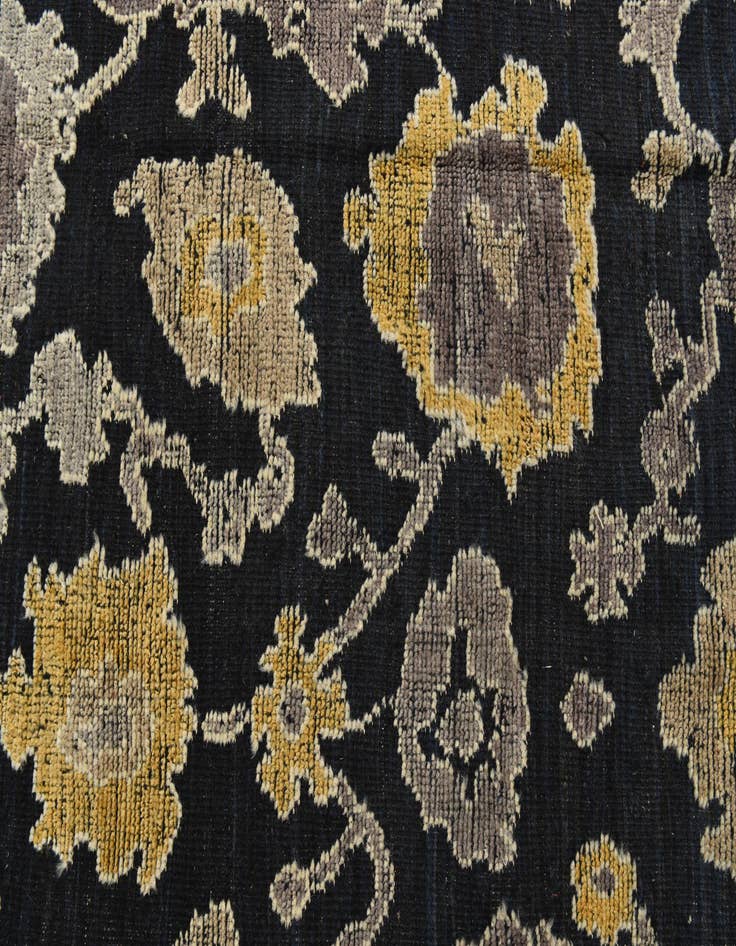 Detail image of  8' x 11'  Hand Knotted Oushak Wool Rug