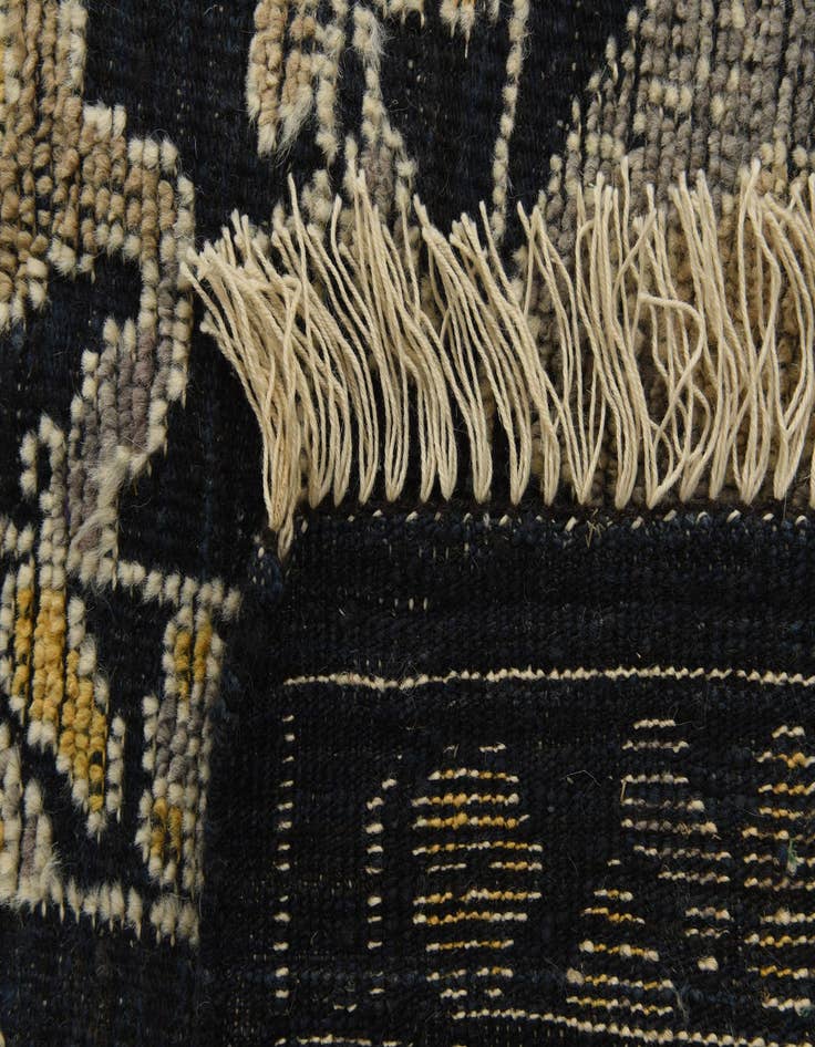 Detail image of  8' x 11'  Hand Knotted Oushak Wool Rug