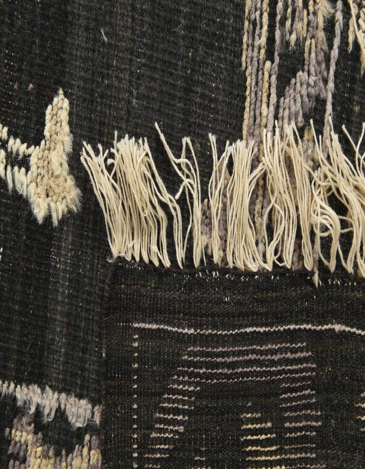 Detail image of  8' 10 x 12' 4  Hand Knotted Oushak Wool Rug