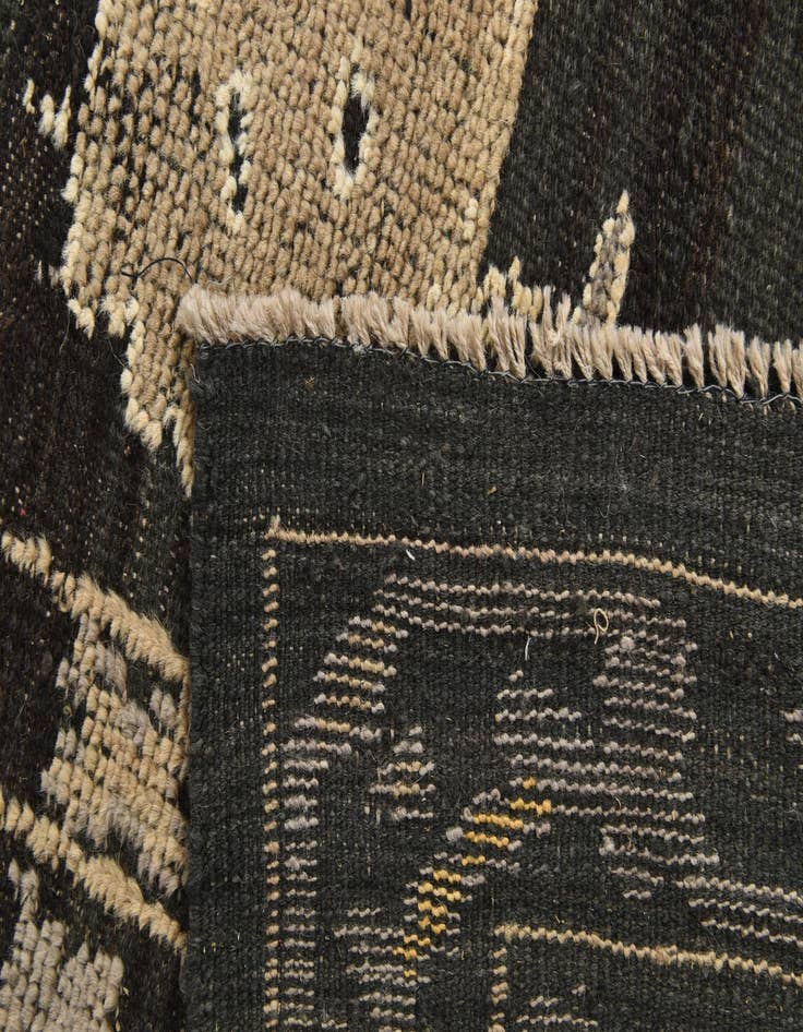 Detail image of  8' 2 x 9' 7  Hand Knotted Oushak Wool Rug