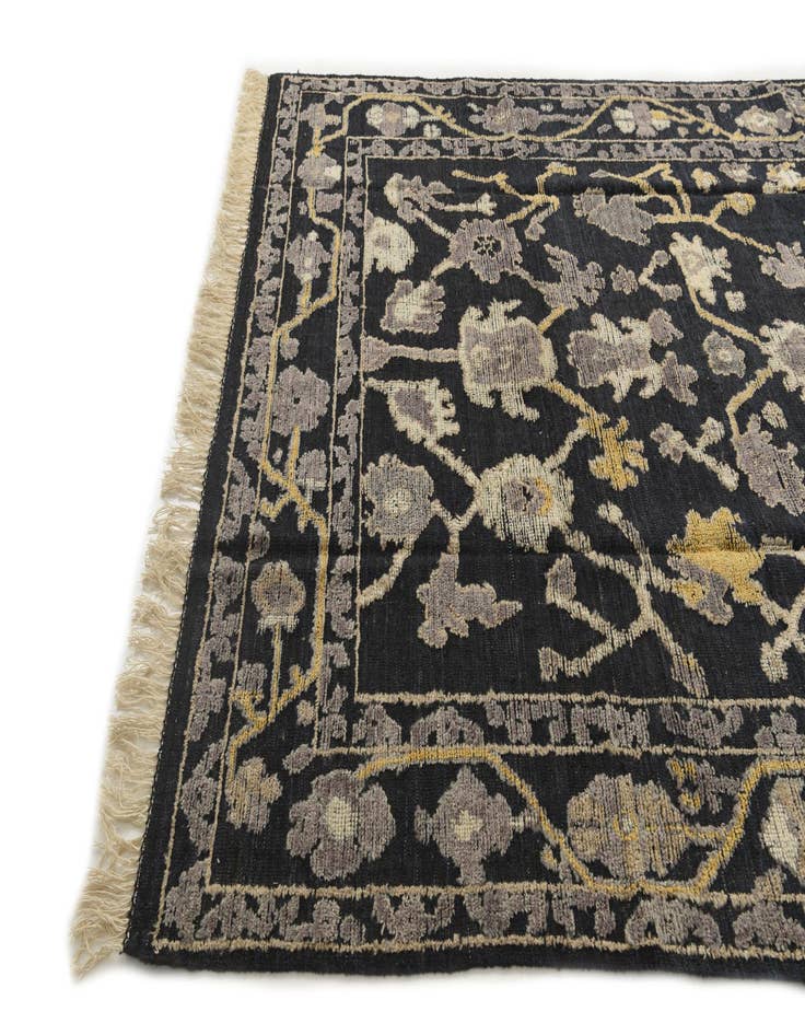 Detail image of  7' 10 x 10' 6  Hand Knotted Oushak Wool Rug