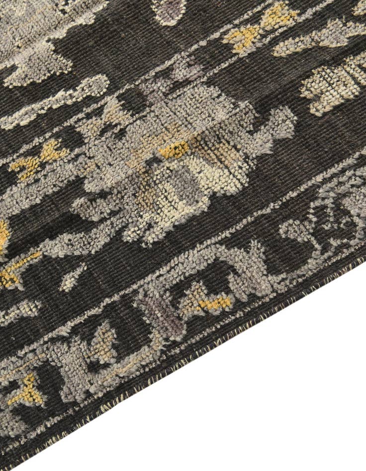 Detail image of  8' x 10'  Hand Knotted Oushak Wool Rug