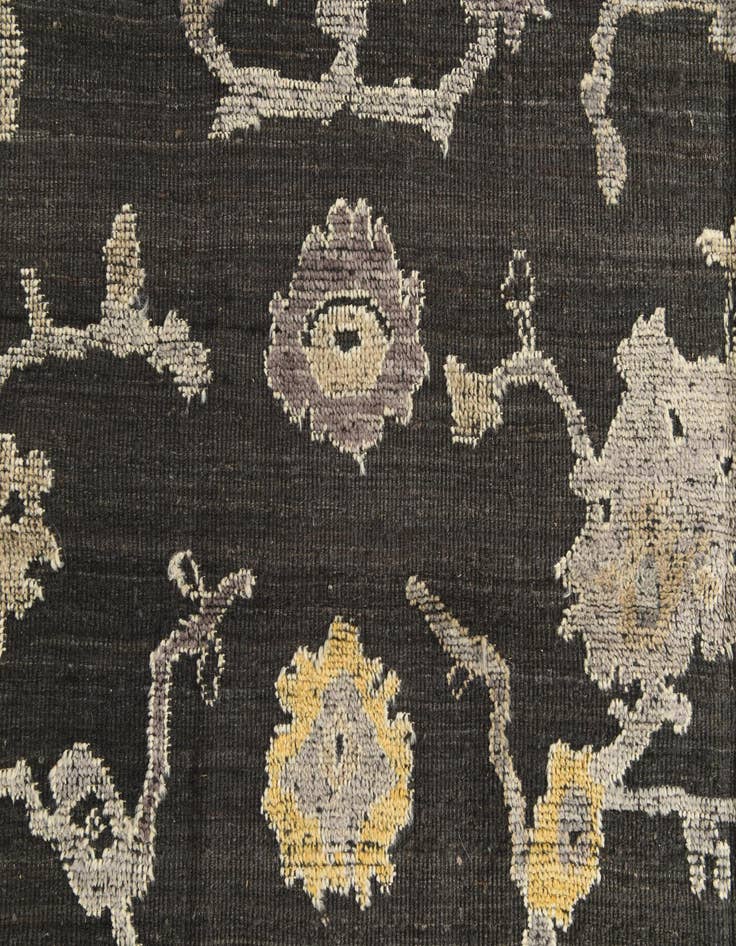 Detail image of  8' x 10'  Hand Knotted Oushak Wool Rug