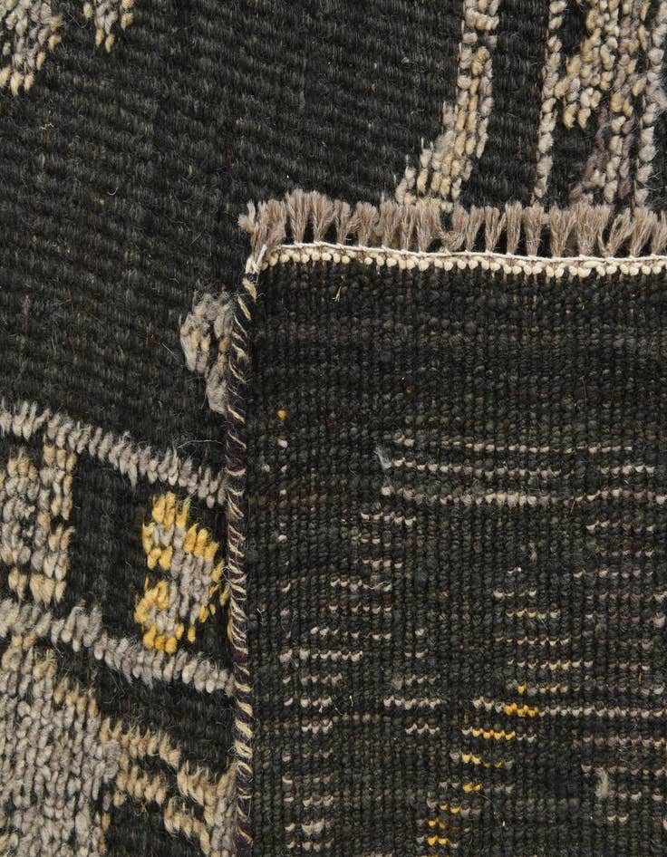 Detail image of  8' x 10'  Hand Knotted Oushak Wool Rug