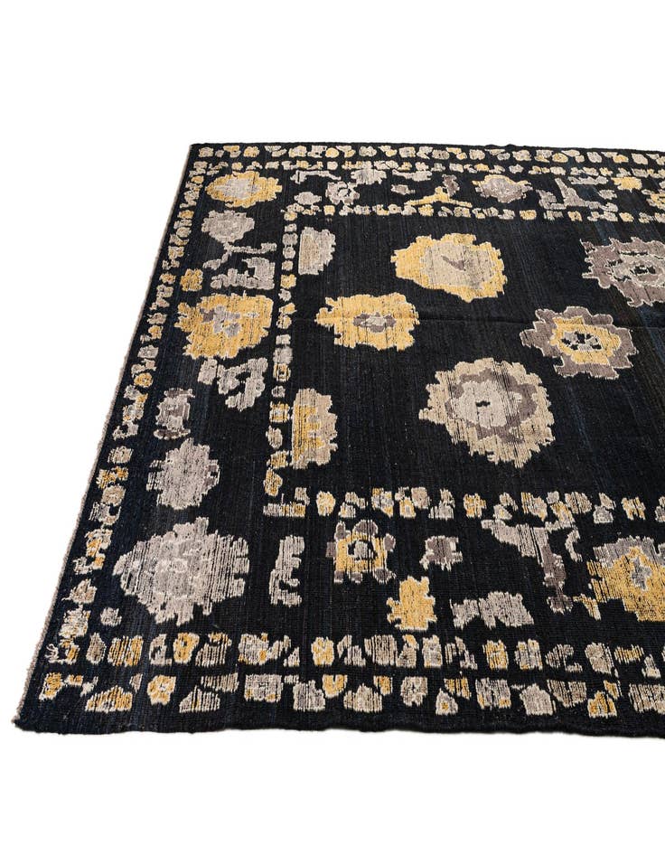 Detail image of  10' 3 x 14'  Hand Knotted Oushak Wool Rug