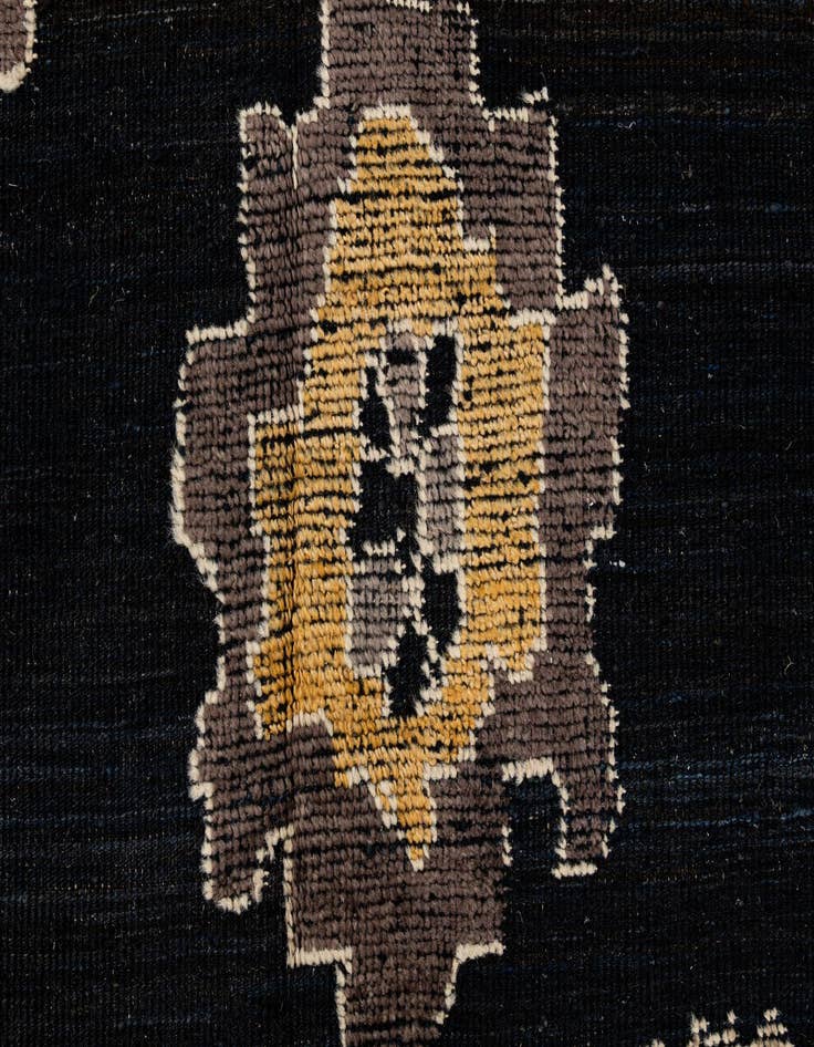 Detail image of  10' 3 x 14'  Hand Knotted Oushak Wool Rug