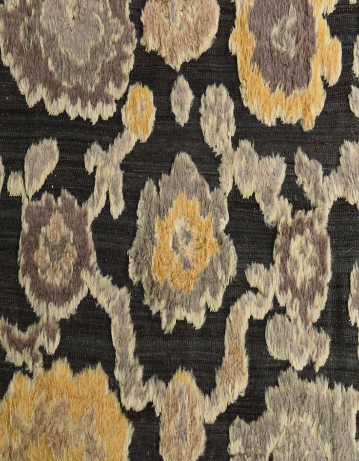 Detail image of  8' x 10' 4  Hand Knotted Oushak Wool Rug