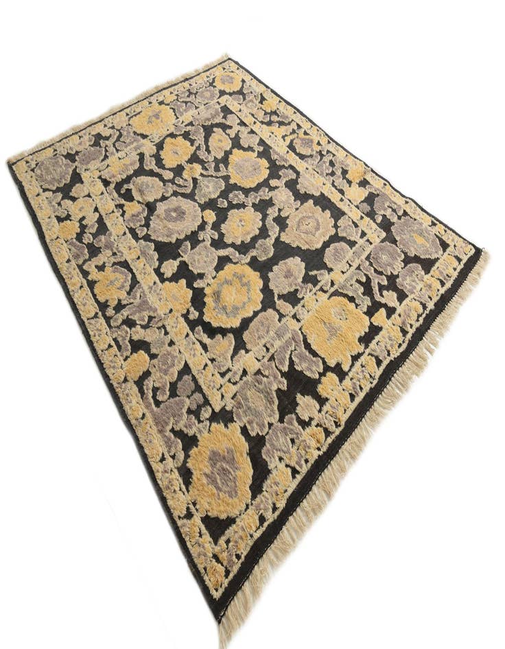 Detail image of  7' 10 x 9' 6  Hand Knotted Oushak Wool Rug