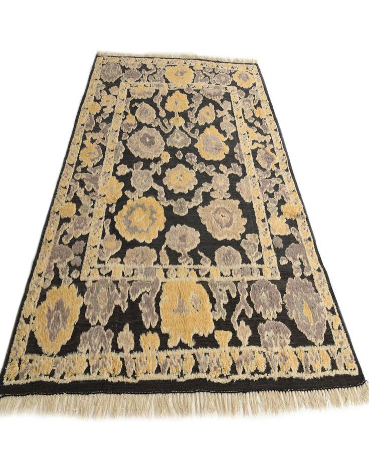 Detail image of  7' 10 x 9' 6  Hand Knotted Oushak Wool Rug