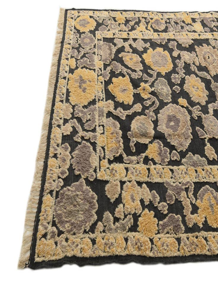 Detail image of  7' 10 x 9' 6  Hand Knotted Oushak Wool Rug