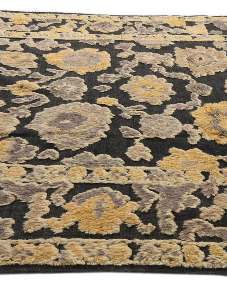 Detail image of  7' 10 x 9' 6  Hand Knotted Oushak Wool Rug