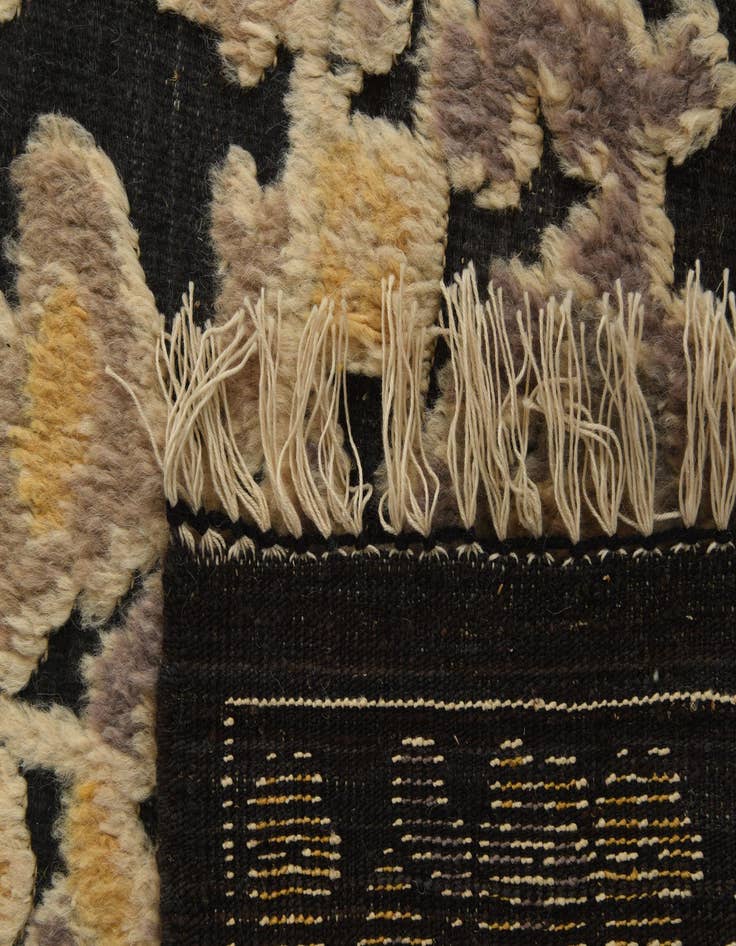 Detail image of  7' 10 x 9' 6  Hand Knotted Oushak Wool Rug