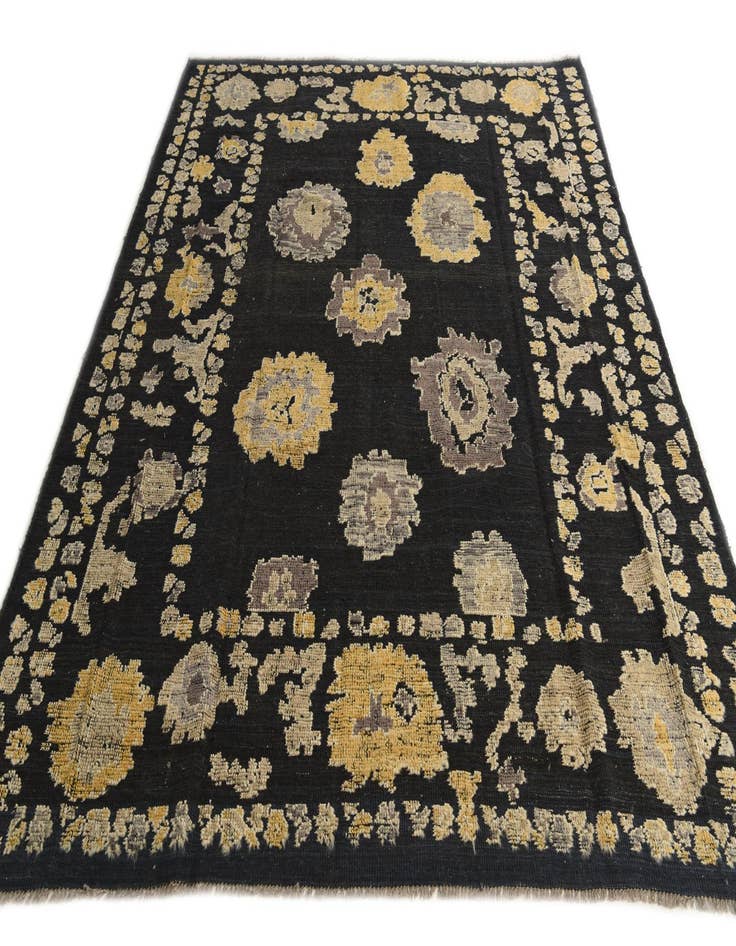 Detail image of  8' 2 x 10' 4  Hand Knotted Oushak Wool Rug